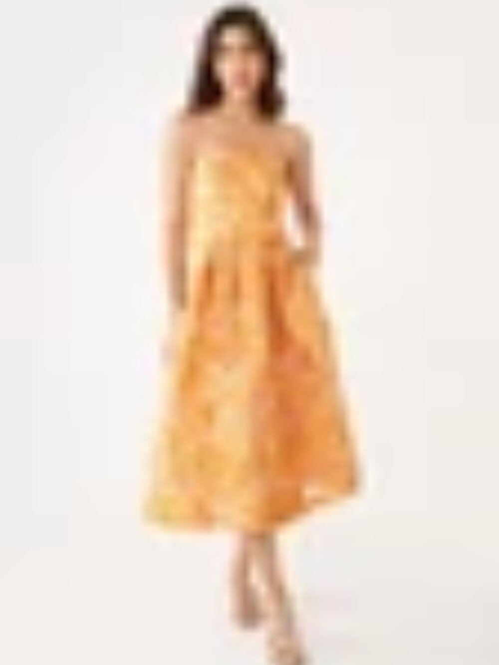 Catherine Dress Orange Blossom Organza